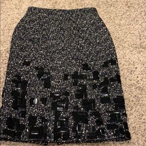 Carlisle tweed pencil skirt
